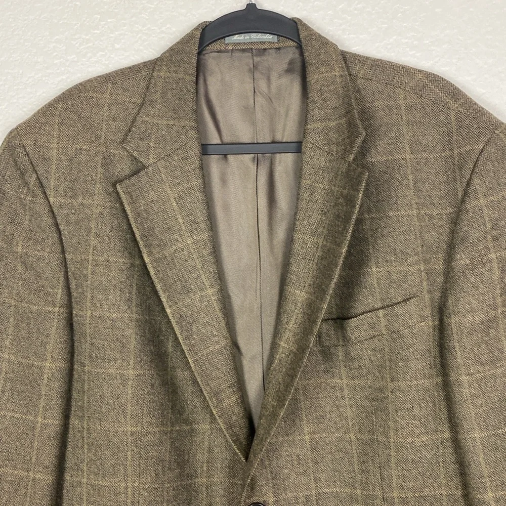 Oscar de la renta plaid blazer